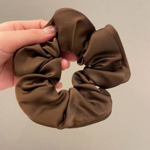 Brown hair scrunchies for girl hair accessories